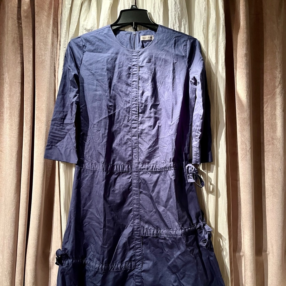 Navy Bow Dress